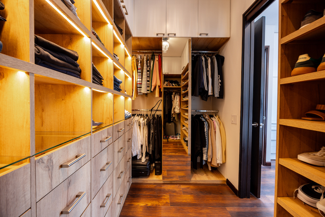 Master closet